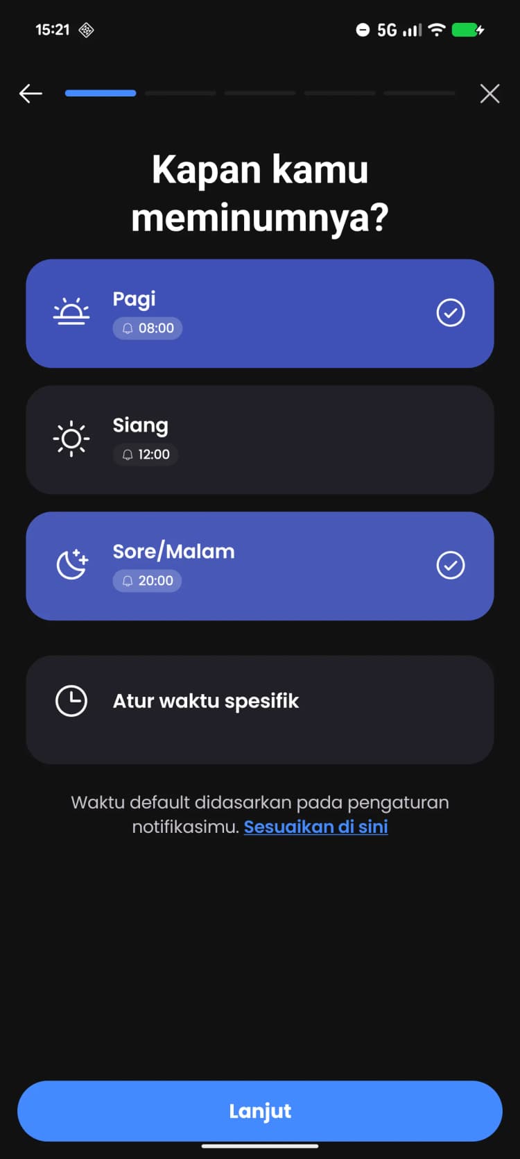 Pelatih Suplemen AI Pribadi Anda.