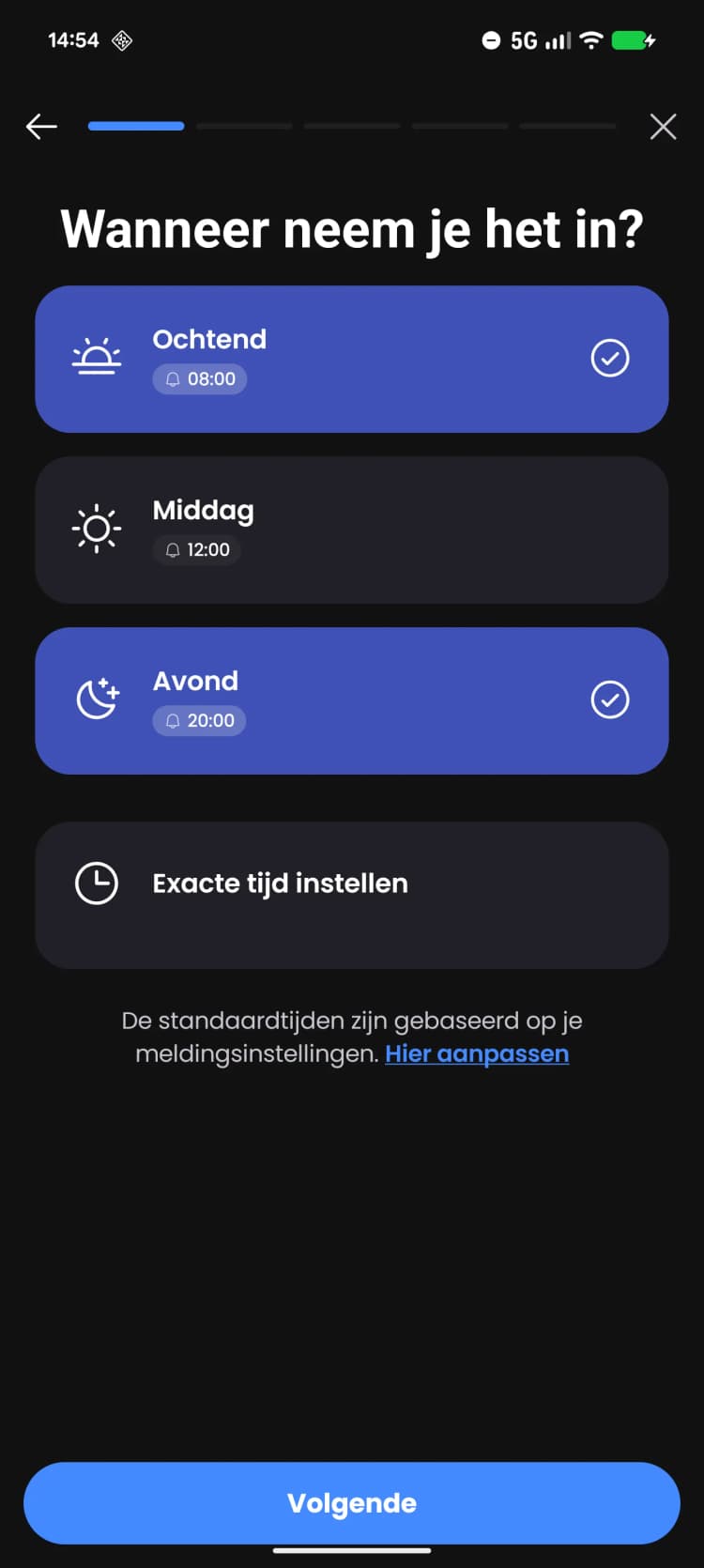 Vraag naar je werkelijke stack