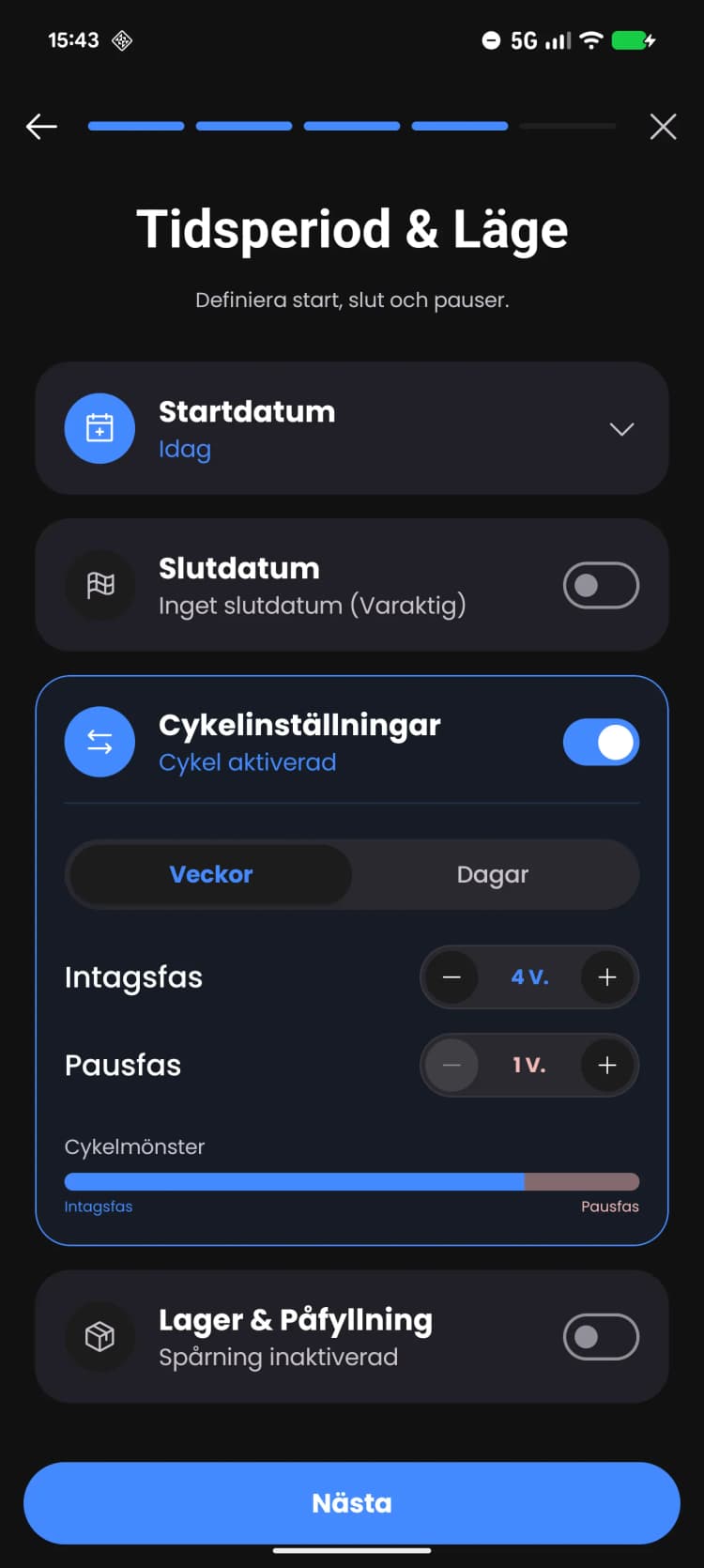 Den Avancerade Cykelplaneraren.