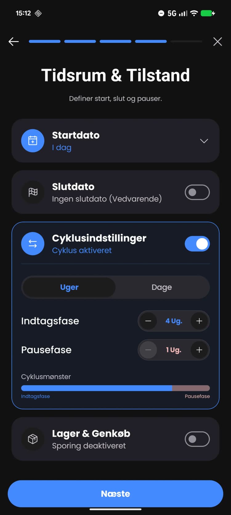 Den Avancerede Cyklus Planlægger.