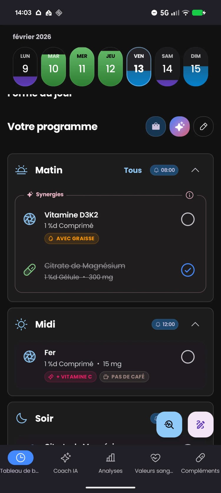 L'Appli de Rappel de Pilule Intelligente.
