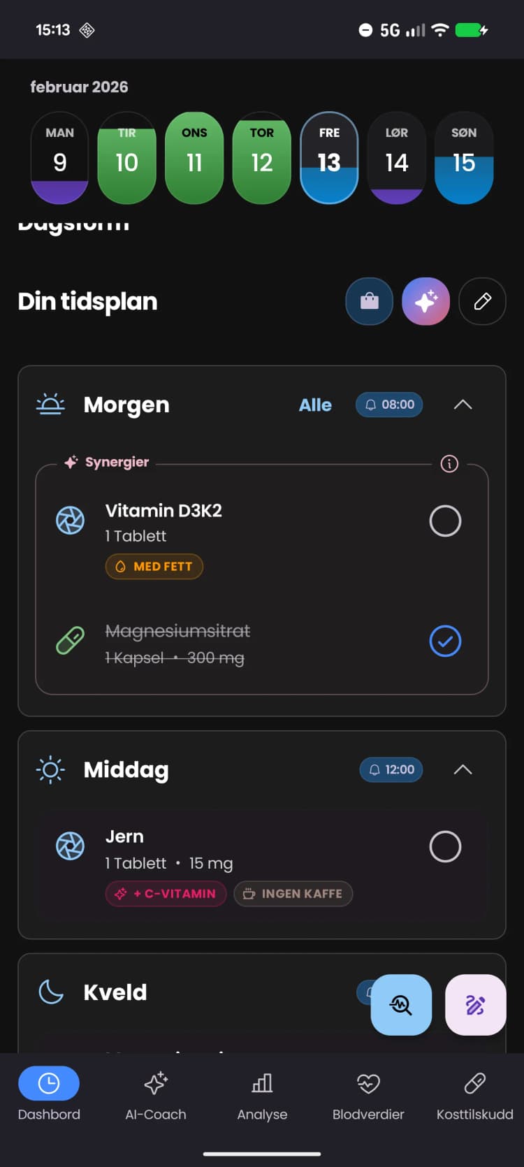 Den Smarte Pille Påminnelse Appen.