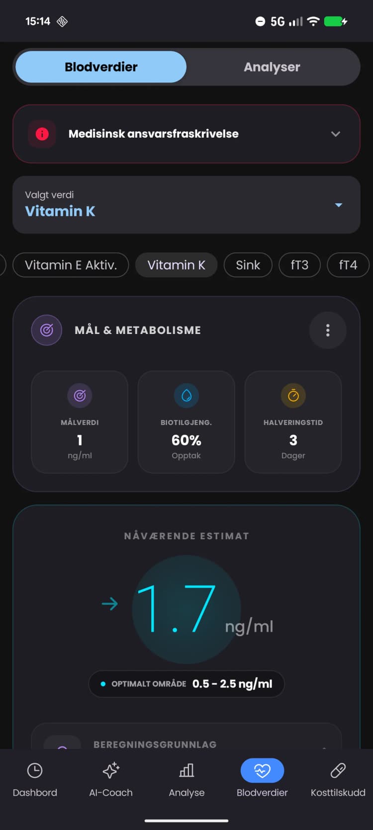 Den Smarte D-Vitamin Trackeren.