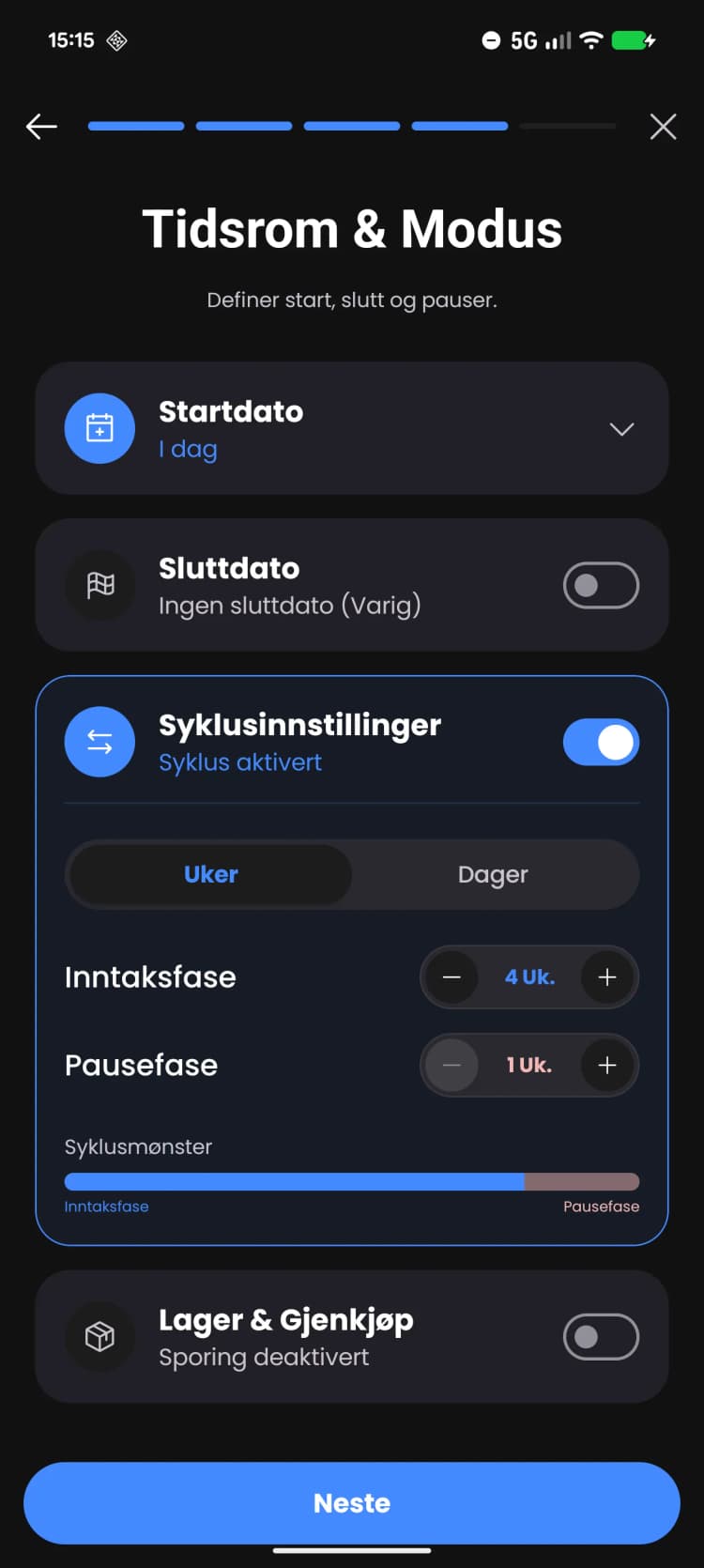 Den Avanserte Syklus Planleggeren.