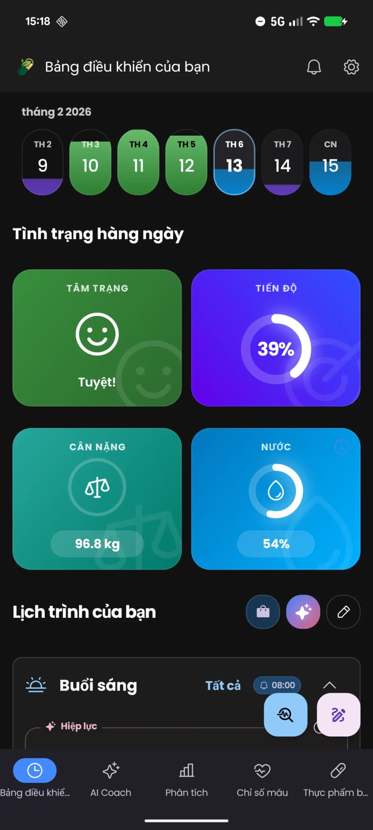 Ứng Dụng Theo Dõi Thực Phẩm Bổ Sung & Kế Hoạch Vitamin Thông Minh Nhất.